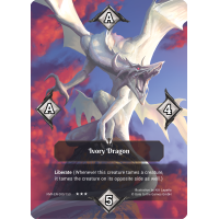 Ivory Dragon NVR-EN080 Ornament Foil (english)