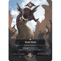 Death Worm NVR-EN144 Ornament Foil (english)