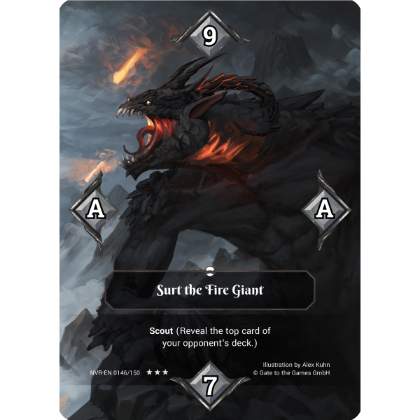 Surt the Fire Giant NVR-EN146 Ornament Foil (english)