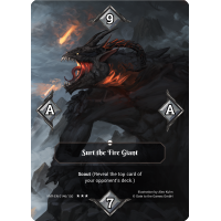 Surt the Fire Giant NVR-EN146 Ornament Foil (english)