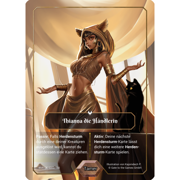 Thianna, H&auml;ndlerin des S&uuml;dens NVR-DE002 Ornament Foil (deutsch)