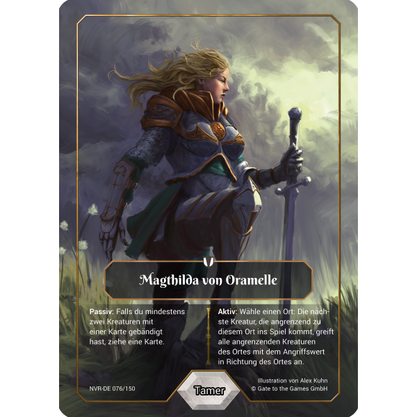 Magthilda von Oramelle NVR-DE076 Ornament Foil (deutsch)