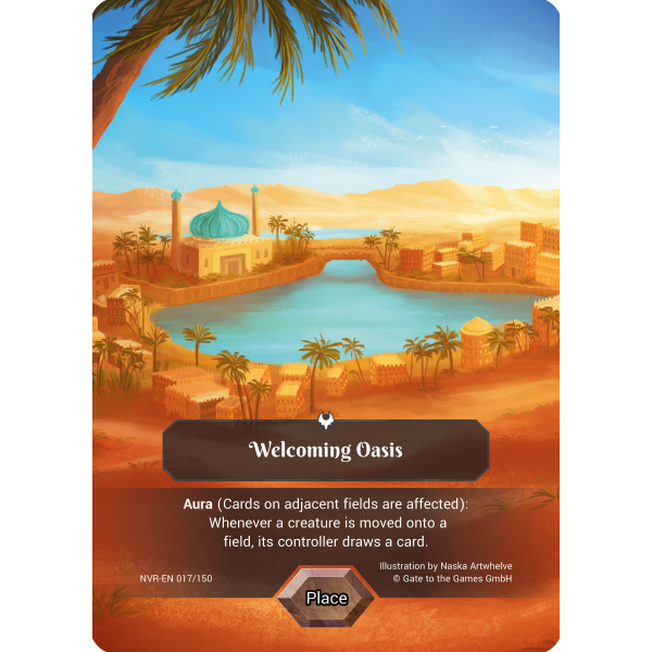 Welcoming Oasis NVR-EN017 Parallel Foil (english)