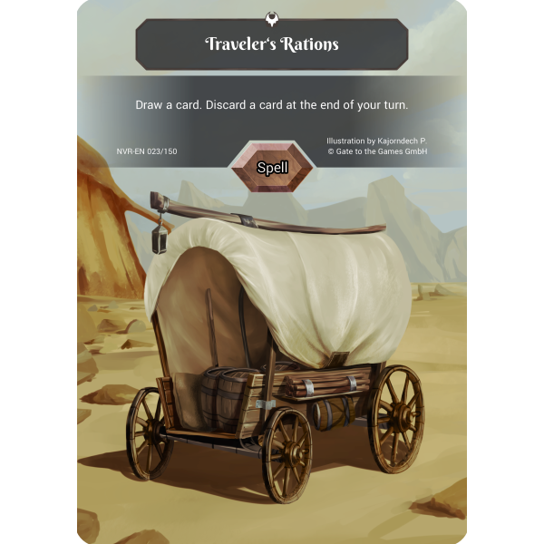 Traveler&rsquo;s Rations NVR-EN023 Parallel Foil (english)
