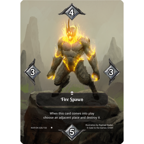 Fire Spawn NVR-EN026 Parallel Foil (english)