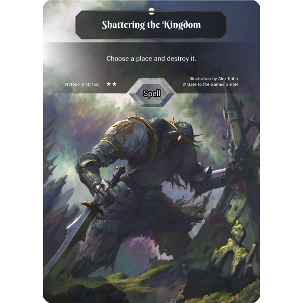 Shattering the Kingdom NVR-EN044 Parallel Foil (english)