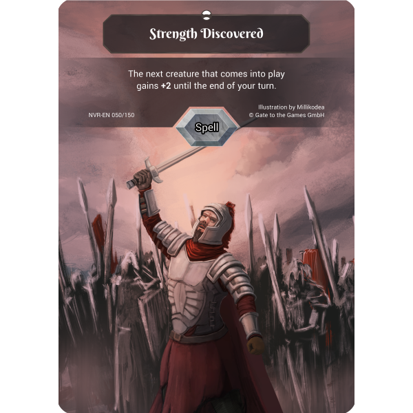 Strengh Discovered NVR-EN050 Parallel Foil (english)