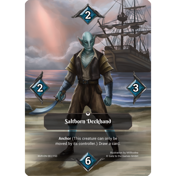 Saltborn Deckhand NVR-EN061 Parallel Foil (english)
