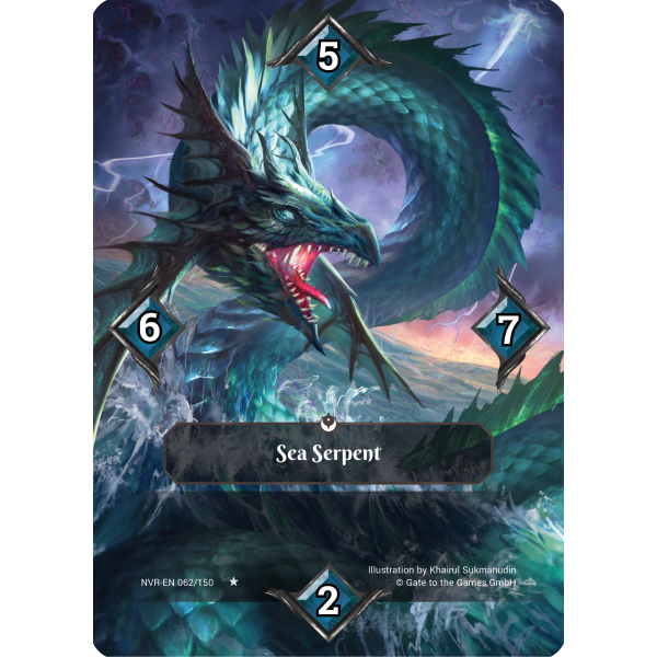 Sea Serpent NVR-EN062 Parallel Foil (english)