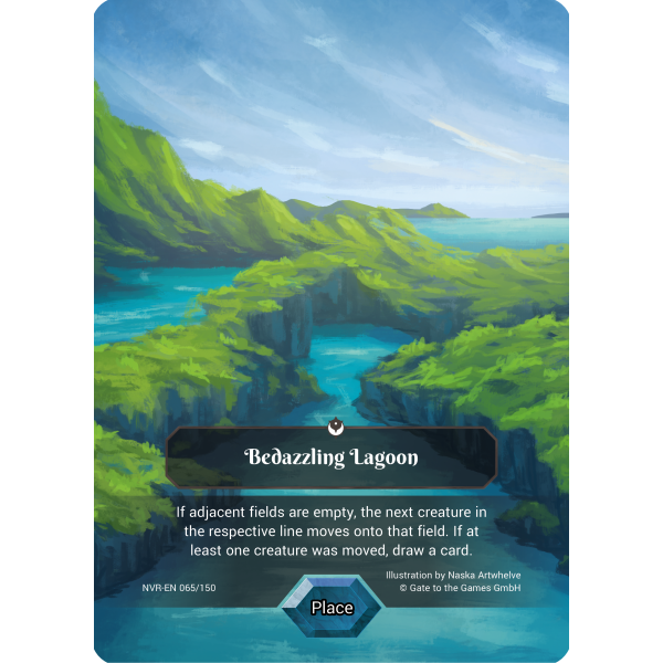 Bedazzling Lagoon NVR-EN065 Parallel Foil (english)