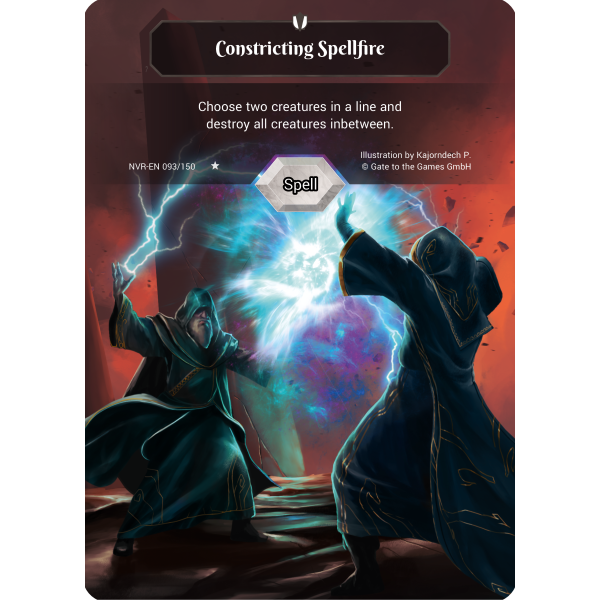Constricting Spellfire NVR-EN093 Parallel Foil (english)