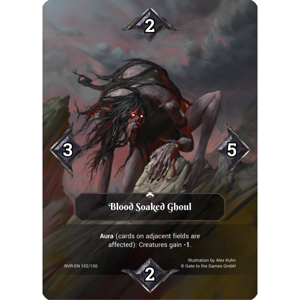 Bloodsoaked Ghoul NVR-EN102 Parallel Foil (english)