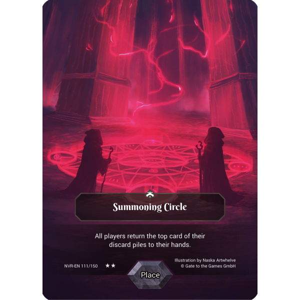 Summoning Circle NVR-EN111 Parallel Foil (english)