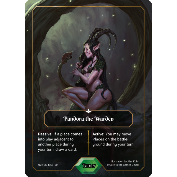 Pandora the Warden NVR-EN122 Parallel Foil (english)