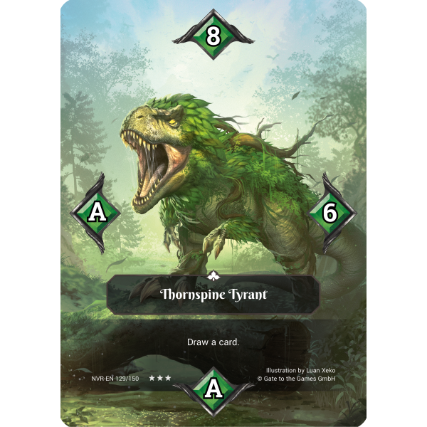 Thornspine Tyrant NVR-EN129 Parallel Foil (english)