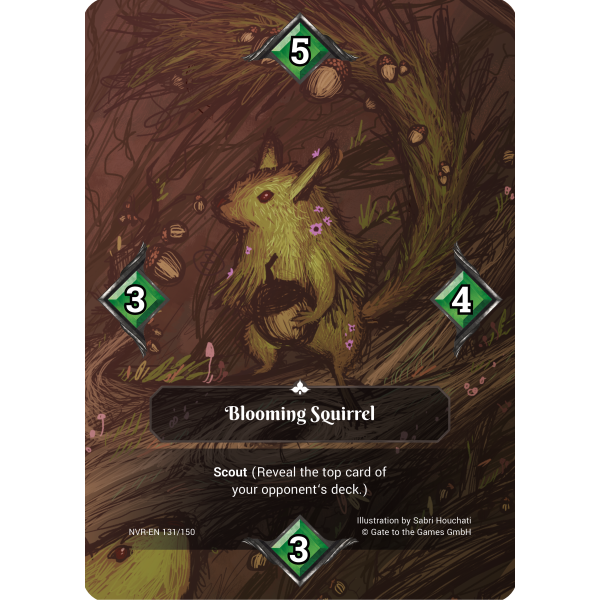 Blooming Squirrel NVR-EN131 Parallel Foil (english)