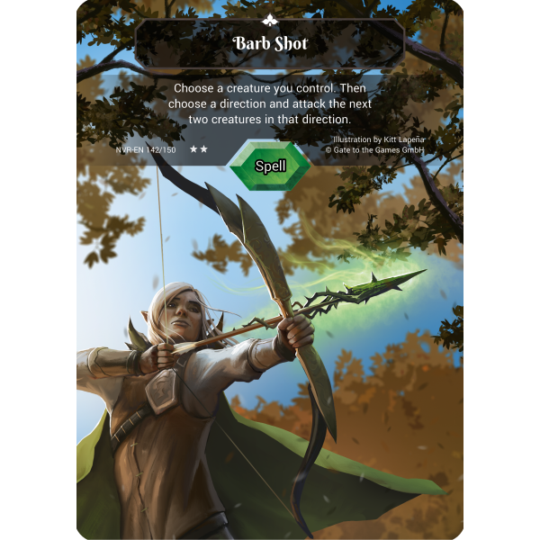 Barb Shot NVR-EN142 Parallel Foil (english)