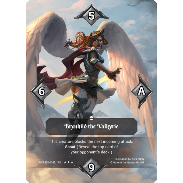 Brynhild the Valkyrie NVR-EN145 Parallel Foil (english)
