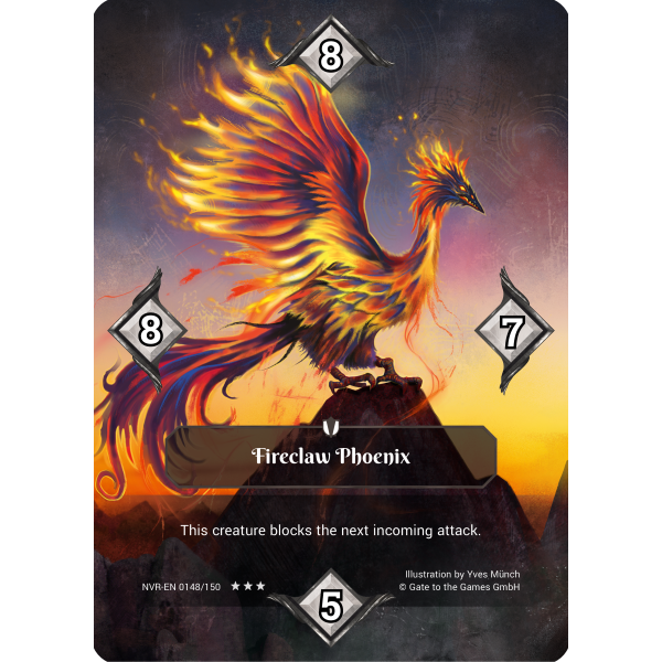 Fireclaw Phoenix NVR-EN148 Parallel Foil (english)
