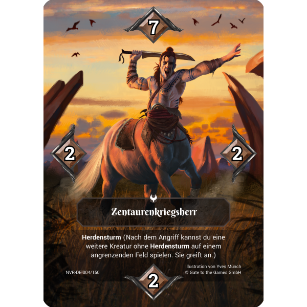 Zentaurenkriegsherr NVR-DE004 Parallel Foil (deutsch)