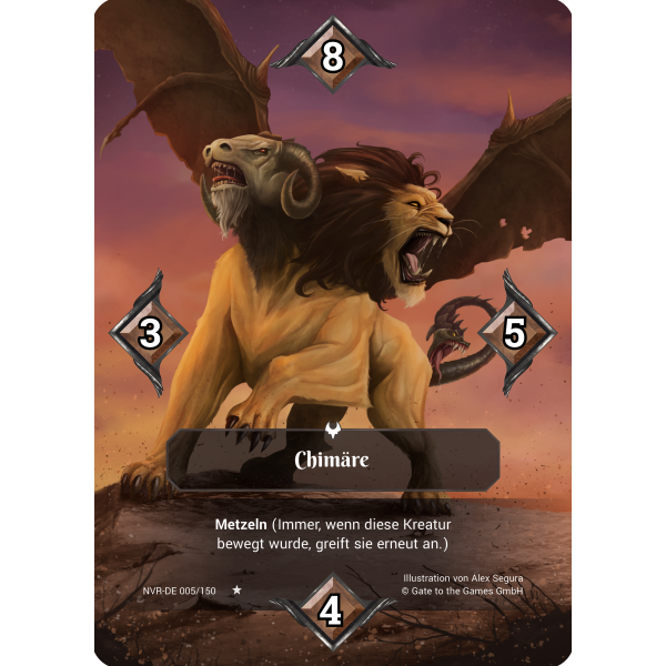 Chim&auml;re NVR-DE005 Parallel Foil (deutsch)