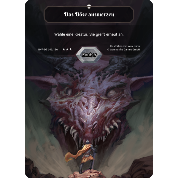 Das B&ouml;se ausmerzen NVR-DE049 Parallel Foil (deutsch)