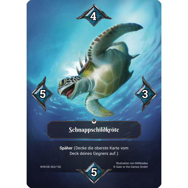 Schnappschildkr&ouml;te NVR-DE063 Parallel Foil (deutsch)