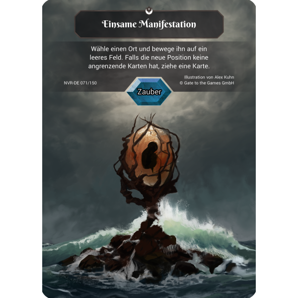 Einsame Manifestation NVR-DE071 Parallel Foil (deutsch)