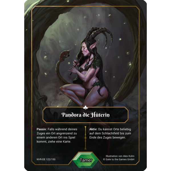 Pandora die H&uuml;terin NVR-DE122 Parallel Foil (deutsch)