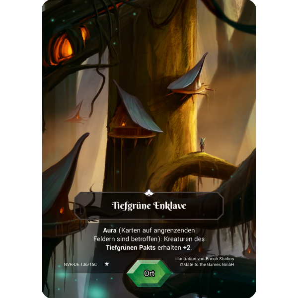 Tiefgr&uuml;ne Enklave NVR-DE136 Parallel Foil (deutsch)