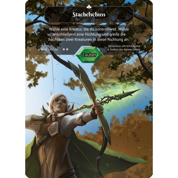 Stachelschuss NVR-DE142 Parallel Foil (deutsch)