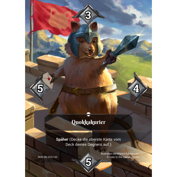 Quokkakurier NVR-DE033 Box Topper (deutsch)