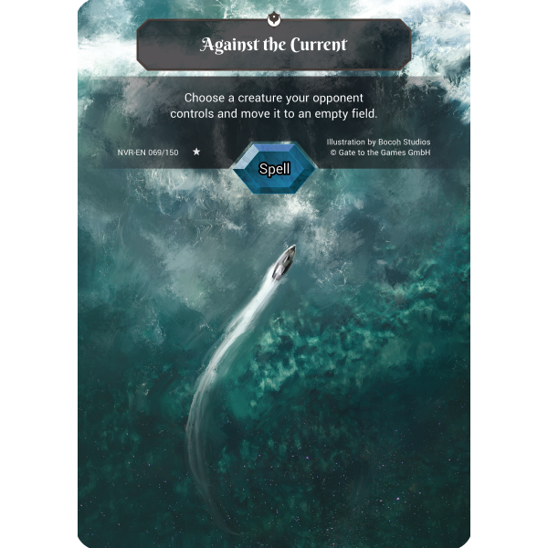 Against the Current NVR-EN069 Box Topper (englisch)