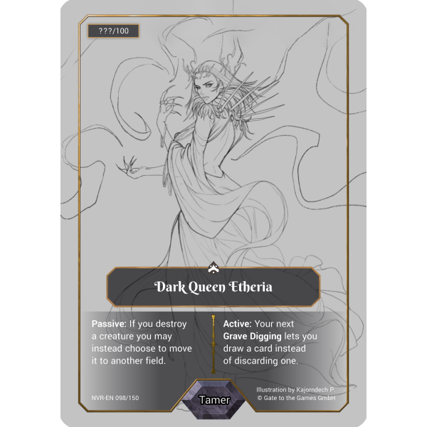 Dark Queen Etheria NVR-EN098 Box Topper Serialized #085/100 (englisch)