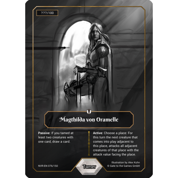 Magthilda von Oramelle NVR-EN076 Box Topper Serialized #050/100 (englisch)