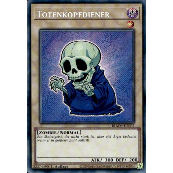Totenkopfdiener BLMM-DE002 (Secret Rare)