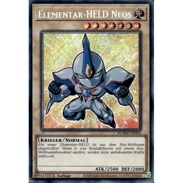 Elementar-HELD Neos BLMM-DE003 (Secret Rare)