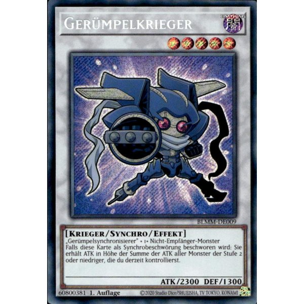 Ger&uuml;mpelkrieger BLMM-DE009 (Secret Rare)