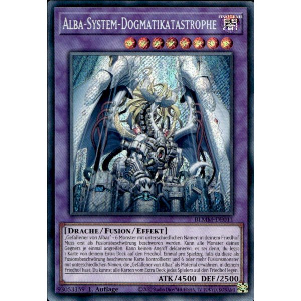 Alba-System-Dogmatikatastrophe BLMM-DE011 (Secret Rare)