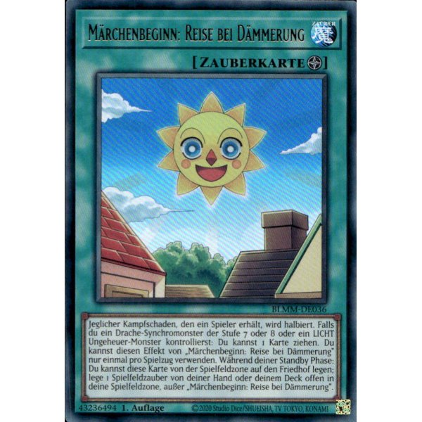 M&auml;rchenbeginn: Reise bei D&auml;mmerung BLMM-DE036 (Ultra Rare)