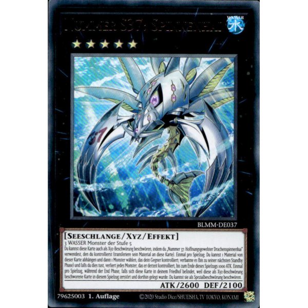 Nummer S37: Spinnenhai BLMM-DE037 (Ultra Rare)