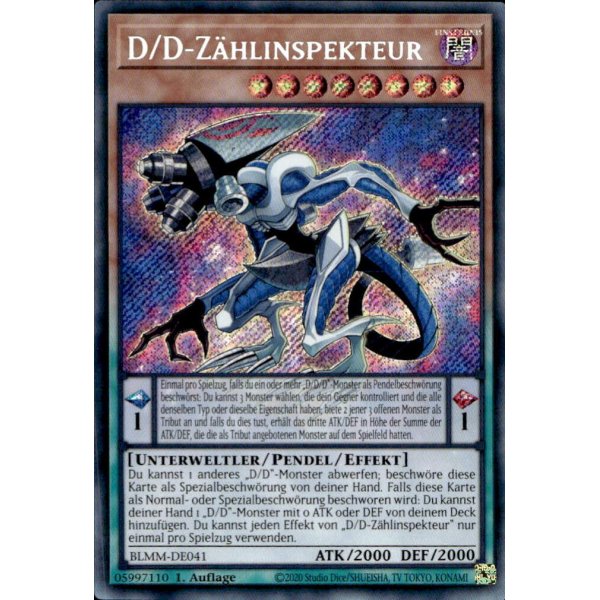 D/D-Z&auml;hlinspekteur BLMM-DE041 (Secret Rare)