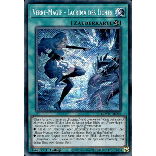 Verre-Magie - Lacrima des Lichts BLMM-DE046 (Secret Rare)