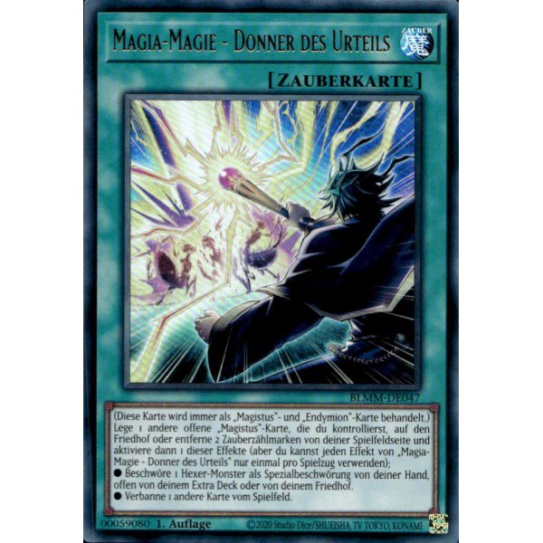 Magia-Magie - Donner des Urteils BLMM-DE047 (Ultra Rare)