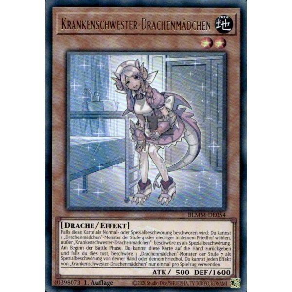 Krankenschwester-Drachenm&auml;dchen BLMM-DE054 (Ultra Rare)