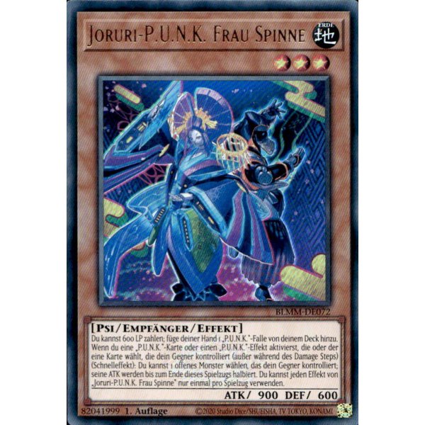 Joruri-P.U.N.K. Frau Spinne BLMM-DE072 (Ultra Rare)
