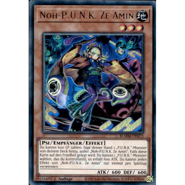 Noh-P.U.N.K. Ze Amin BLMM-DE073 (Ultra Rare)