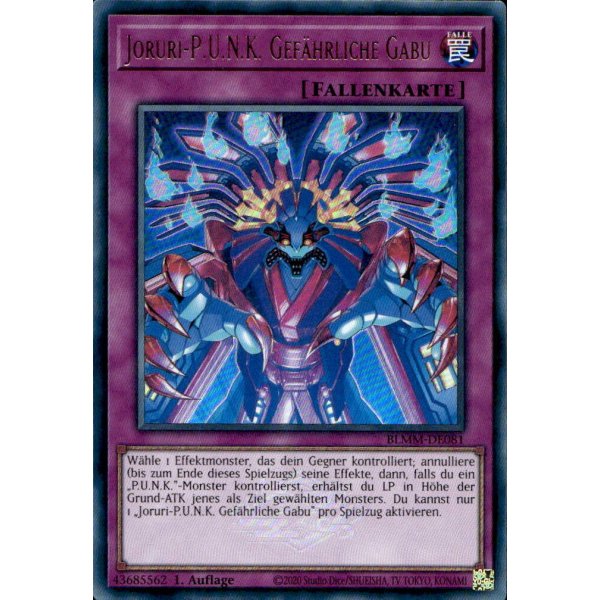 Joruri-P.U.N.K. Gef&auml;hrliche Gabu BLMM-DE081 (Ultra Rare)