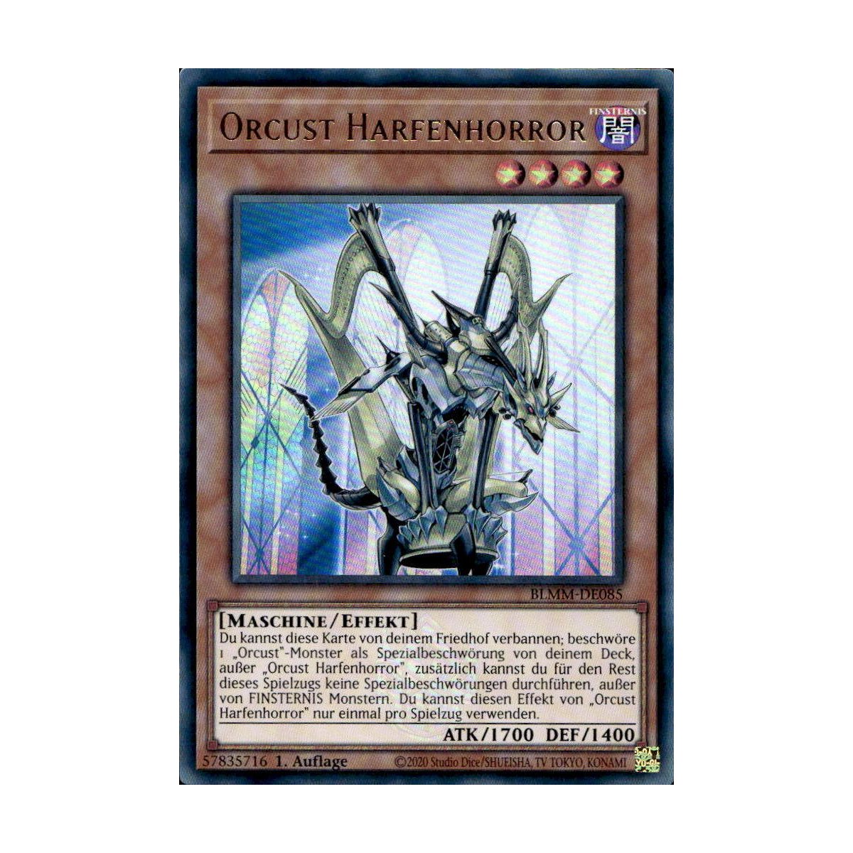 Orcust Harfenhorror BLMM-DE085 (Ultra Rare) BLMM-DE085 Battles of ...
