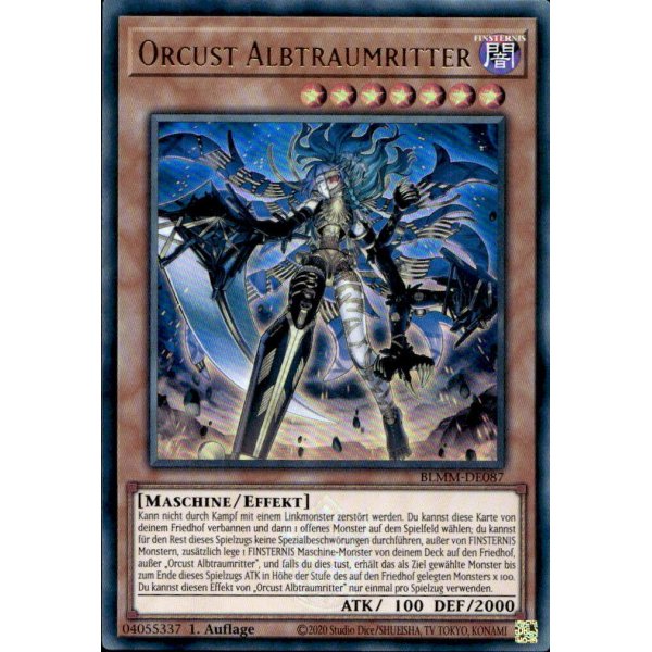 Orcust Albtraumritter BLMM-DE087 (Ultra Rare)